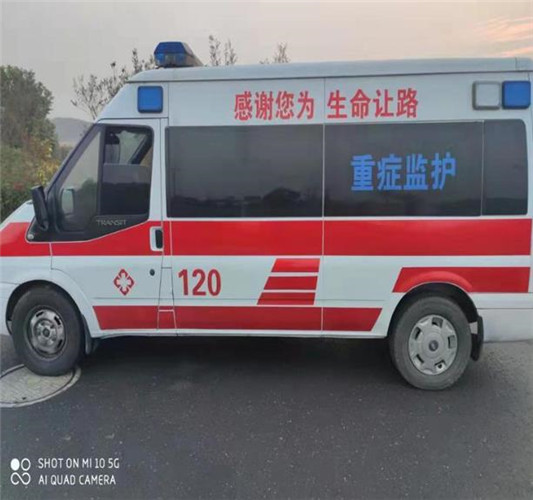 越城救护车出租服务案例3